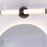 Brooks 20.13" Industrial Mid-Century Iron Integrated LED Vanity Light - JONATHAN Y
