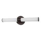 Brooks 20.13" Industrial Mid-Century Iron Integrated LED Vanity Light - JONATHAN Y