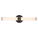 Brooks 20.13" Industrial Mid-Century Iron Integrated LED Vanity Light - JONATHAN Y