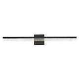 Mario Modern Contemporary 360-Degree Rotatable Iron/Seeded Acrylic Integrated LED Vanity Light