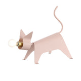 Penelope 11.75" Modern Industrial Iron Feline LED Kids' Lamp