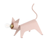 Penelope 11.75" Modern Industrial Iron Feline LED Kids' Lamp