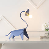 Bradley 16" Modern Industrial Iron Brachiosaurus LED Kids' Lamp
