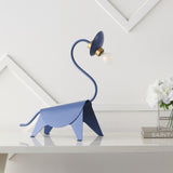 Bradley 16" Modern Industrial Iron Brachiosaurus LED Kids' Lamp