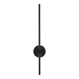 Anton 27.25" Modern Minimalist Iron Adjustable Bar Integrated LED Plug-In Sconce - JONATHAN Y