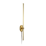 Anton 27.25" Modern Minimalist Iron Adjustable Bar Integrated LED Plug-In Sconce - JONATHAN Y