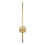 Anton 27.25" Modern Minimalist Iron Adjustable Bar Integrated LED Plug-In Sconce - JONATHAN Y