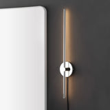 Anton 27.25" Modern Minimalist Iron Adjustable Bar Integrated LED Plug-In Sconce