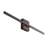 Vara 28" Modern Minimalist Indoor/Outdoor Metal 350-Degree Rotatable Dimmable Integrated LED Wall Sconce - JONATHAN Y