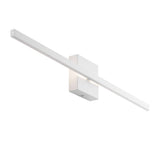 Vara 28" Modern Minimalist Indoor/Outdoor Metal 350-Degree Rotatable Dimmable Integrated LED Wall Sconce - JONATHAN Y