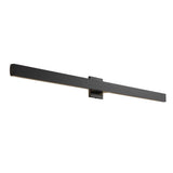 Vara 49.5" Modern Minimalist Indoor/Outdoor Metal 350-Degree Rotate Dimmable Integrated Linear LED Wall Sconce - JONATHAN Y