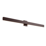 Vara 49.5" Modern Minimalist Indoor/Outdoor Metal 350-Degree Rotate Dimmable Integrated Linear LED Wall Sconce - JONATHAN Y