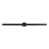 Vara 49.5" Modern Minimalist Indoor/Outdoor Metal 350-Degree Rotate Dimmable Integrated Linear LED Wall Sconce - JONATHAN Y