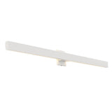Vara 49.5" Modern Minimalist Indoor/Outdoor Metal 350-Degree Rotate Dimmable Integrated Linear LED Wall Sconce - JONATHAN Y