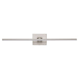 Santino 28" Modern Minimalist Swivel Integrated Dimmable LED Rechargeable Picture Light with Touch Sensor