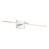 Santino 28" Modern Minimalist Swivel Integrated Dimmable LED Rechargeable Picture Light with Touch Sensor