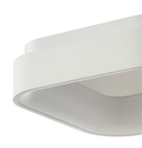 Rafael 17.7" Integrated LED Metal Flush Mount Ceiling Light - JONATHAN Y