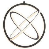 Orbit 16.5" Adjustable Integrated LED Metal Pendant - JONATHAN Y