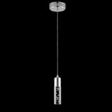 Bolha 4.75" Bubble Acrylic/Iron Modern Minimalist Integrated LED Pendant - JONATHAN Y