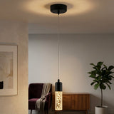 Bolha 4.75" Bubble Acrylic/Iron Modern Minimalist Integrated LED Pendant Black / 1 Socket – MAIN-ROOM
