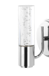 Bolha Minimalist Modern Bubble Acrylic/Iron Integrated LED Vanity Light - JONATHAN Y