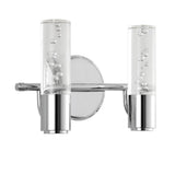 Bolha Minimalist Modern Bubble Acrylic/Iron Integrated LED Vanity Light - JONATHAN Y