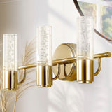 Bolha Minimalist Modern Bubble Acrylic/Iron Integrated LED Vanity Light