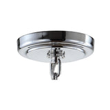 Laura 23" Crystal/Metal LED Chandelier - JONATHAN Y