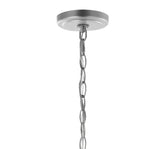 Ruth 11" Traditional Classic Lantern Metal/Glass LED Pendant - JONATHAN Y