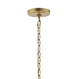 Ruth 11" Traditional Classic Lantern Metal/Glass LED Pendant