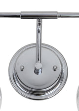 Shirley Metal/ Bubbled Glass Vanity Light