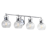 Shirley Metal/ Bubbled Glass Vanity Light