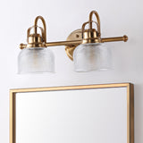 Virginia Metal/Glass LED Vanity Light