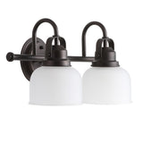 Virginia Metal/Glass LED Vanity Light