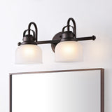 Virginia Metal/Glass LED Vanity Light