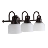 Virginia Metal/Glass LED Vanity Light