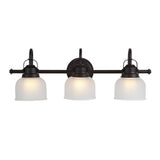 Virginia Metal/Glass LED Vanity Light