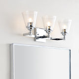 Marion Hurricane Metal/Glass Vanity - JONATHAN Y