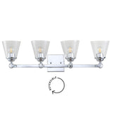 Marion Hurricane Metal/Glass Vanity