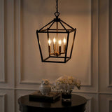 Pagoda Lantern Metal LED Pendant Oil Rubbed Bronze/Brass Gold / 12" – AI-ON