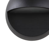 Orbe 6.25" Outdoor Metal/Glass Integrated LED Wall Sconce