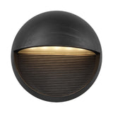 Orbe 6.25" Outdoor Metal/Glass Integrated LED Wall Sconce