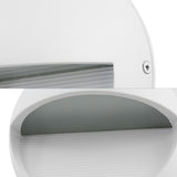 Orbe 6.25" Outdoor Metal/Glass Integrated LED Wall Sconce