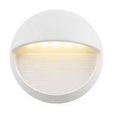 Orbe 6.25" Outdoor Metal/Glass Integrated LED Wall Sconce