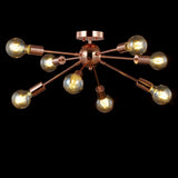 Copper 30.5" Sputnik Metal LED Flush - JONATHAN Y