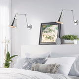 Rover 7" Adjustable Arm Metal LED Wall Sconce