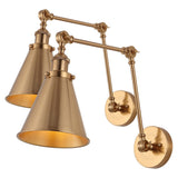 Rover 7" Adjustable Arm Metal LED Wall Sconce