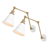Rover 7" Adjustable Arm Metal LED Wall Sconce
