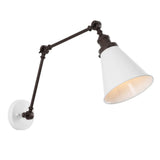 Rover 7" Adjustable Arm Metal LED Wall Sconce