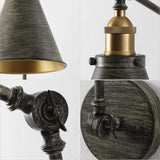 Rover 7" Adjustable Arm Metal LED Wall Sconce
